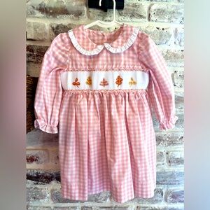 Stitchyfish Boutique 3T Fall Leaves Dress